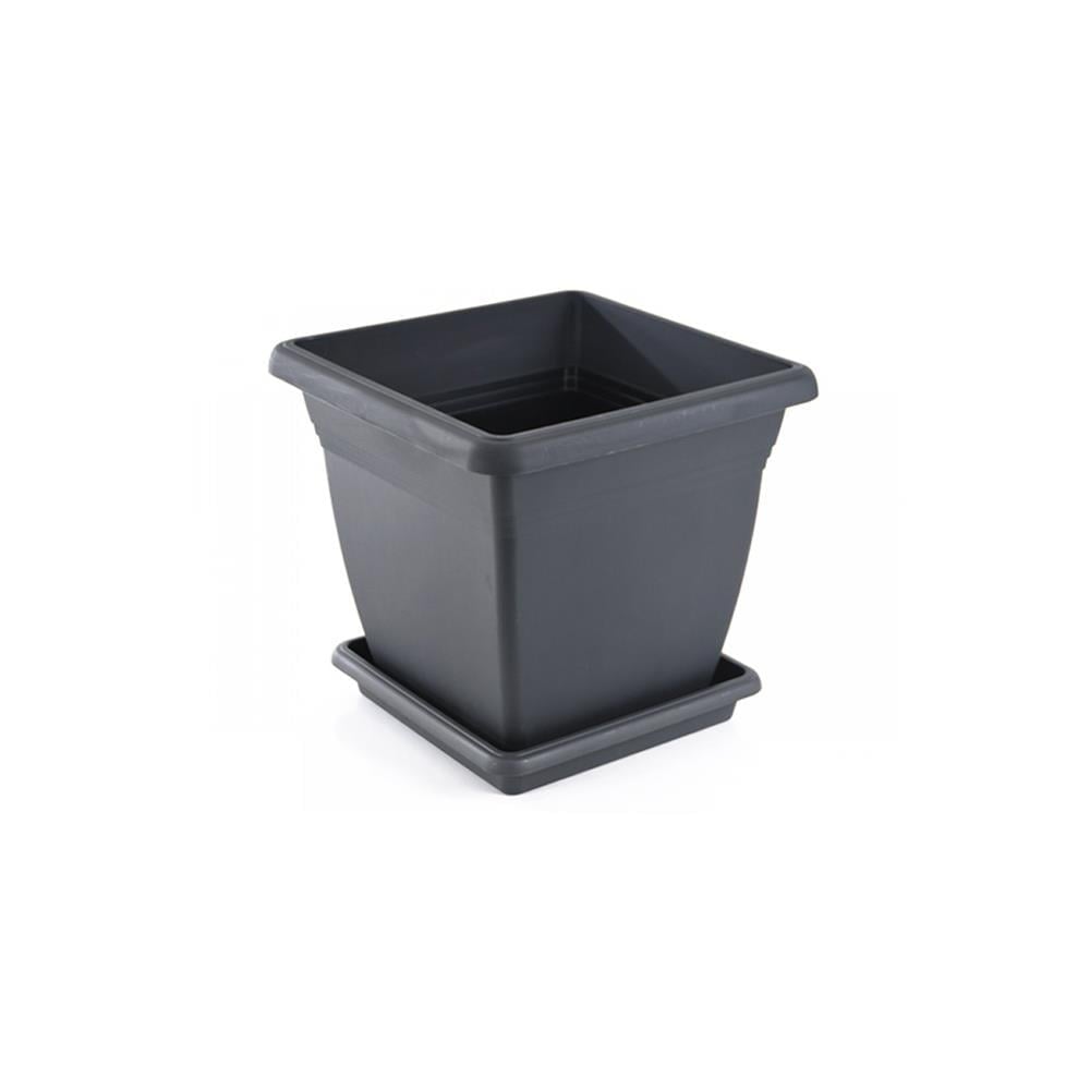 Serinova VK01 illa Kare Dış Mekan Saksı 4,6 Litre