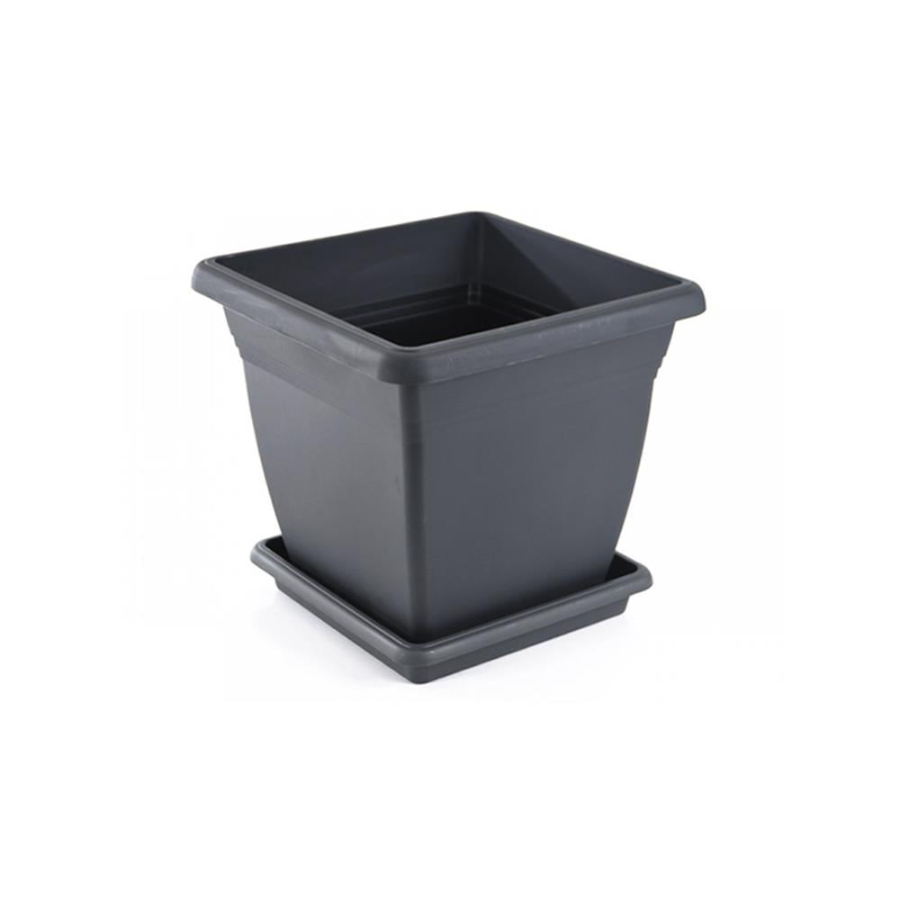 Serinova VK02 illa Kare Dış Mekan Saksı 9 Litre