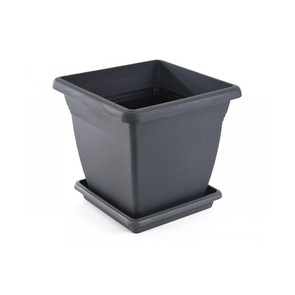 Serinova VK03 illa Kare Dış Mekan Saksı 17 Litre