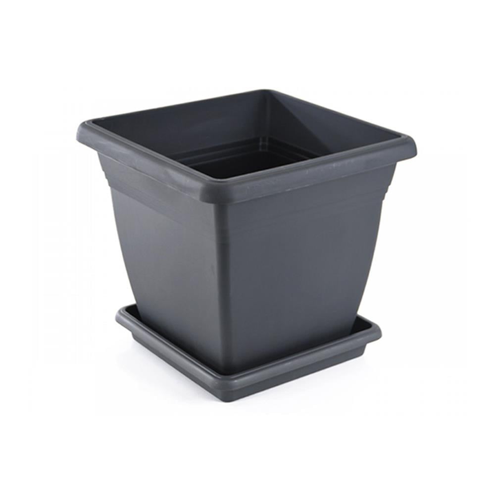 Serinova VK04 illa Kare Dış Mekan Saksı 32 Litre