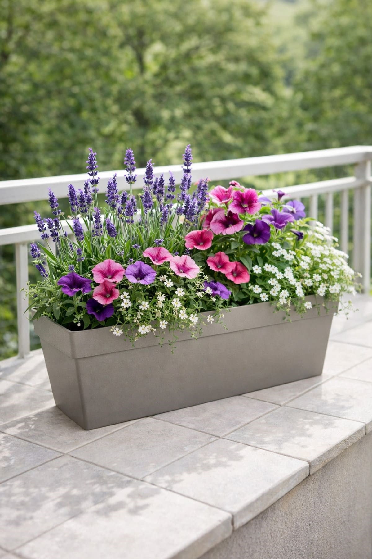 Serinova YB02 Villa Askılı Yalı Balkon Saksı 10.8 Litre