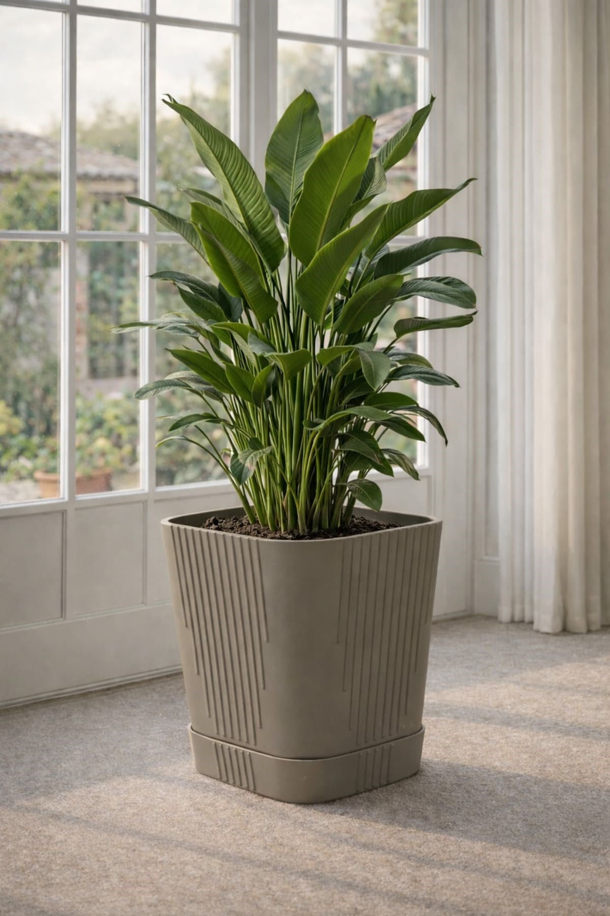 Serinova ZB05 Tabaklı Zambak Saksı 8,8 lt