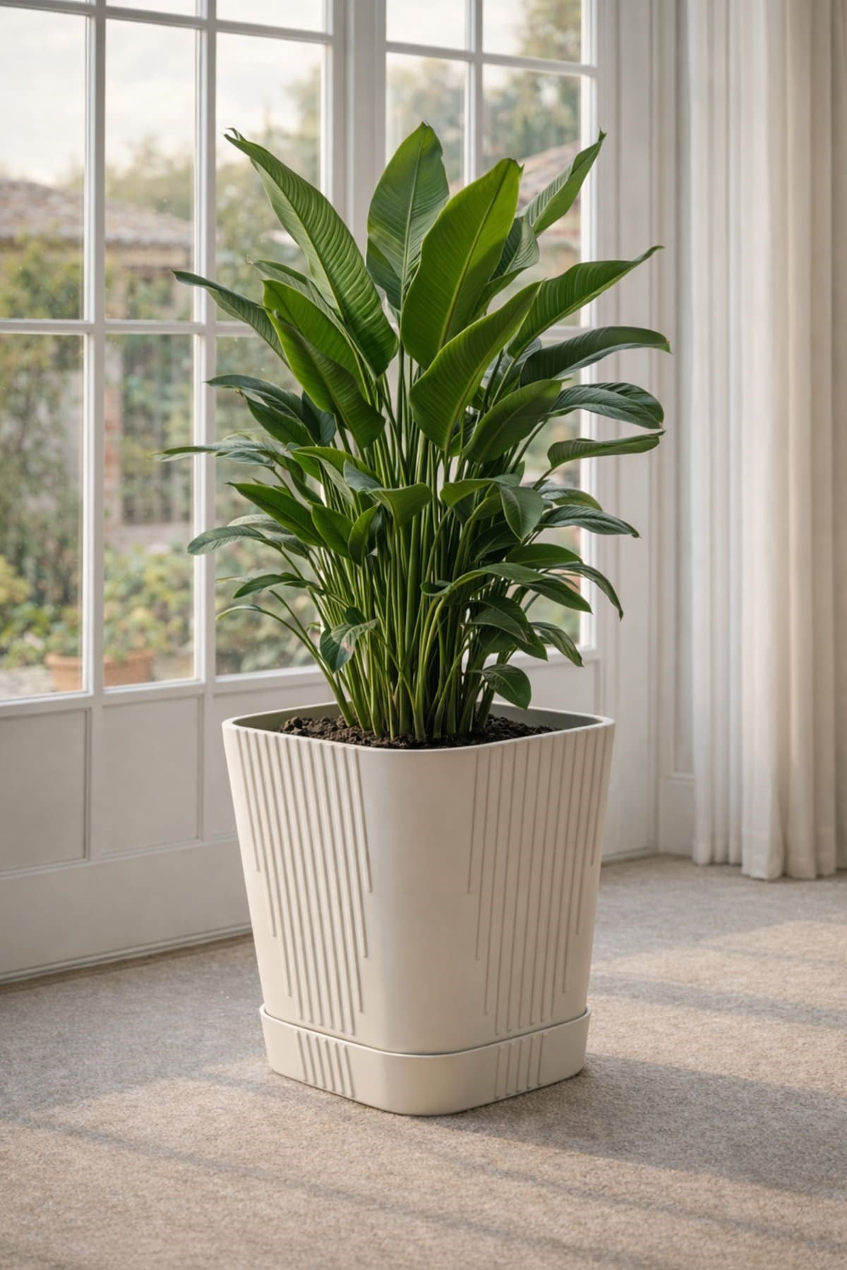 Serinova ZB05 Tabaklı Zambak Saksı 8,8 lt
