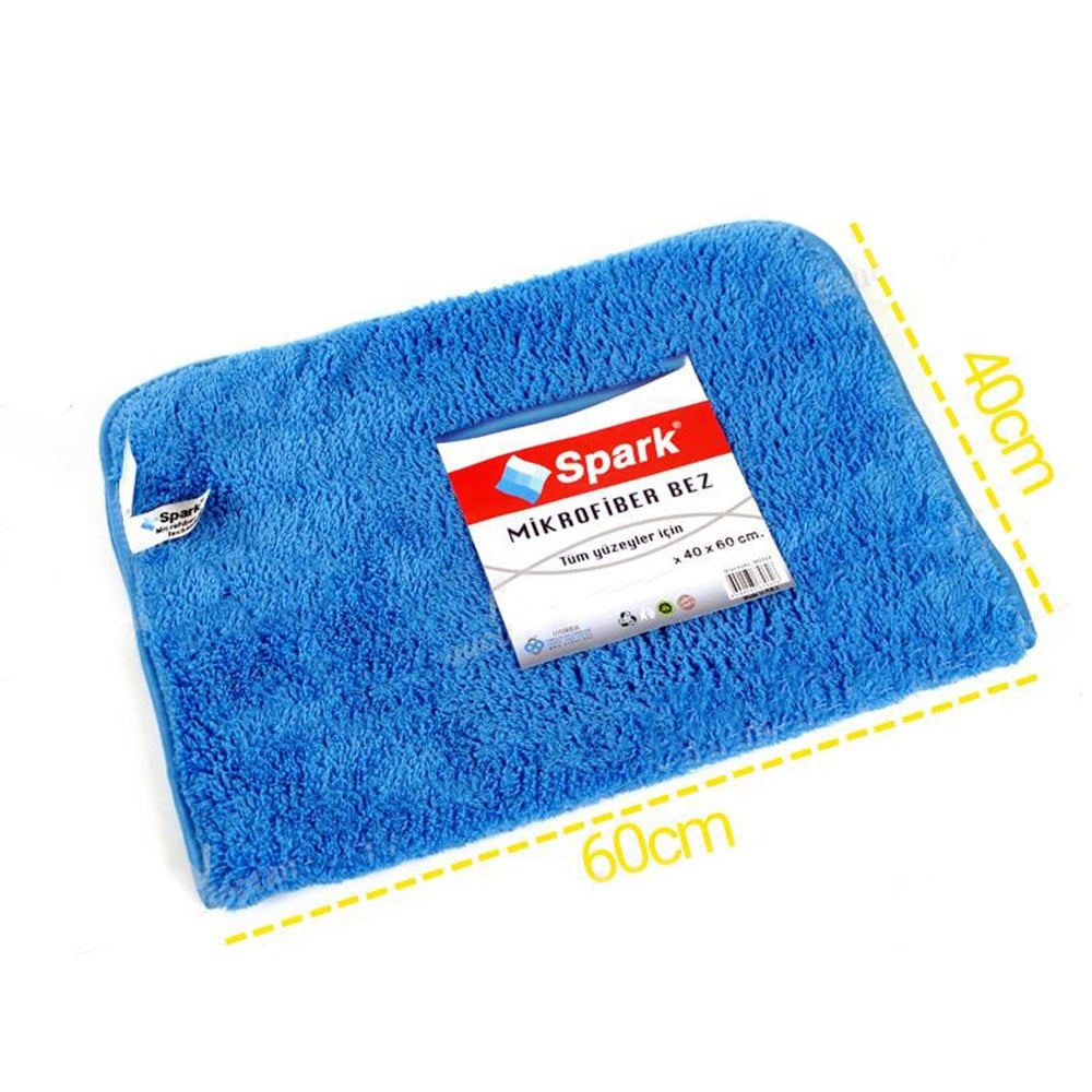 Spark M2314 Mikrofiber Yumuşak Dokulu Temizlik Bezi 60x40cm