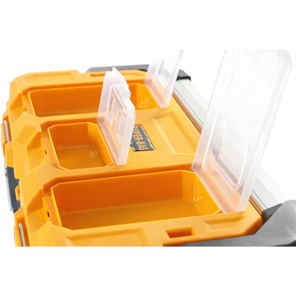 Super-Bag 22 inç Metal Kilitli Alüminyum Saplı Takım-Alet Çantası - ASR4017
