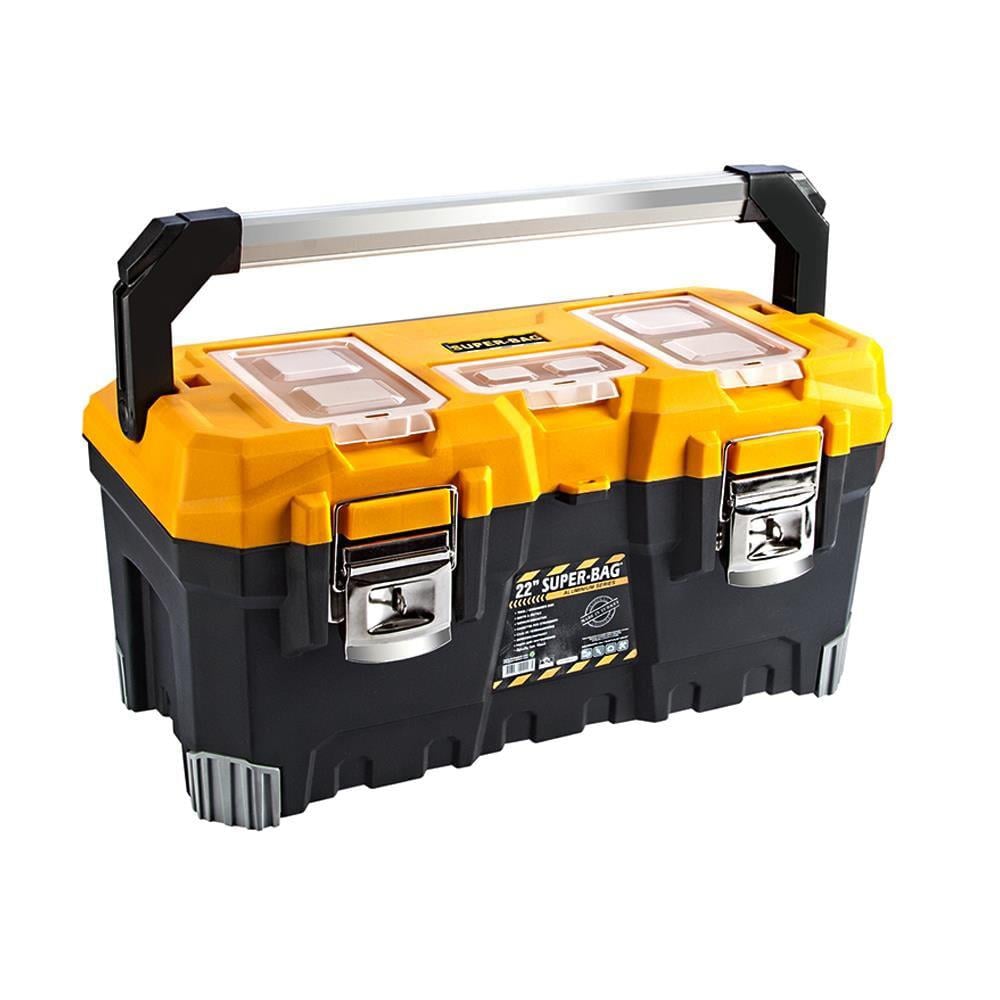 Super-Bag 22 inç Metal Kilitli Alüminyum Saplı Takım-Alet Çantası - ASR4017