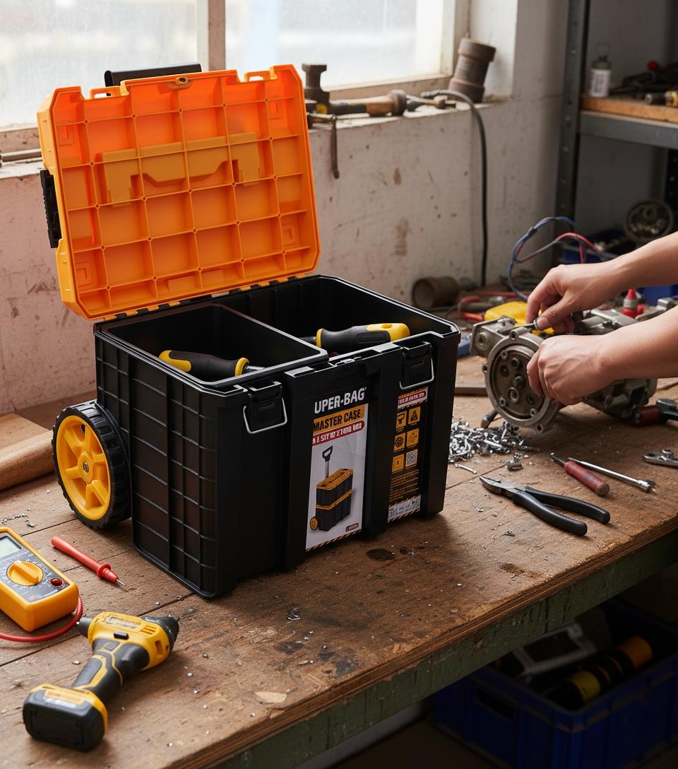 Super-Bag S-M-L Master Case 3'lü Set ASR-6030