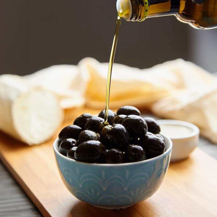 The Mill Fit Siyah Zeytin 700 gr Cam Kavanoz