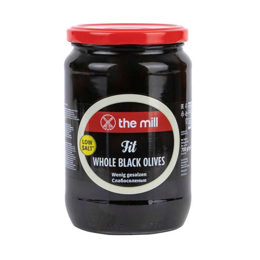 The Mill Fit Siyah Zeytin 700 gr Cam Kavanoz