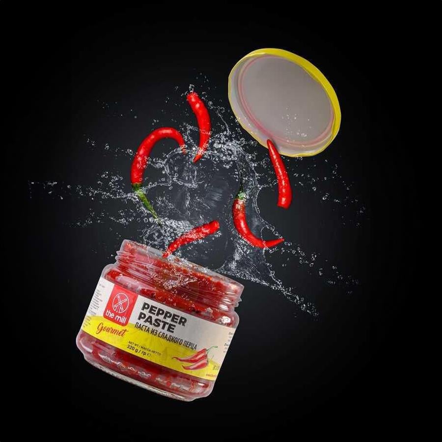 The Mill Gurme Tatlı Biber Salçası 320 gr Cam Kavanoz 