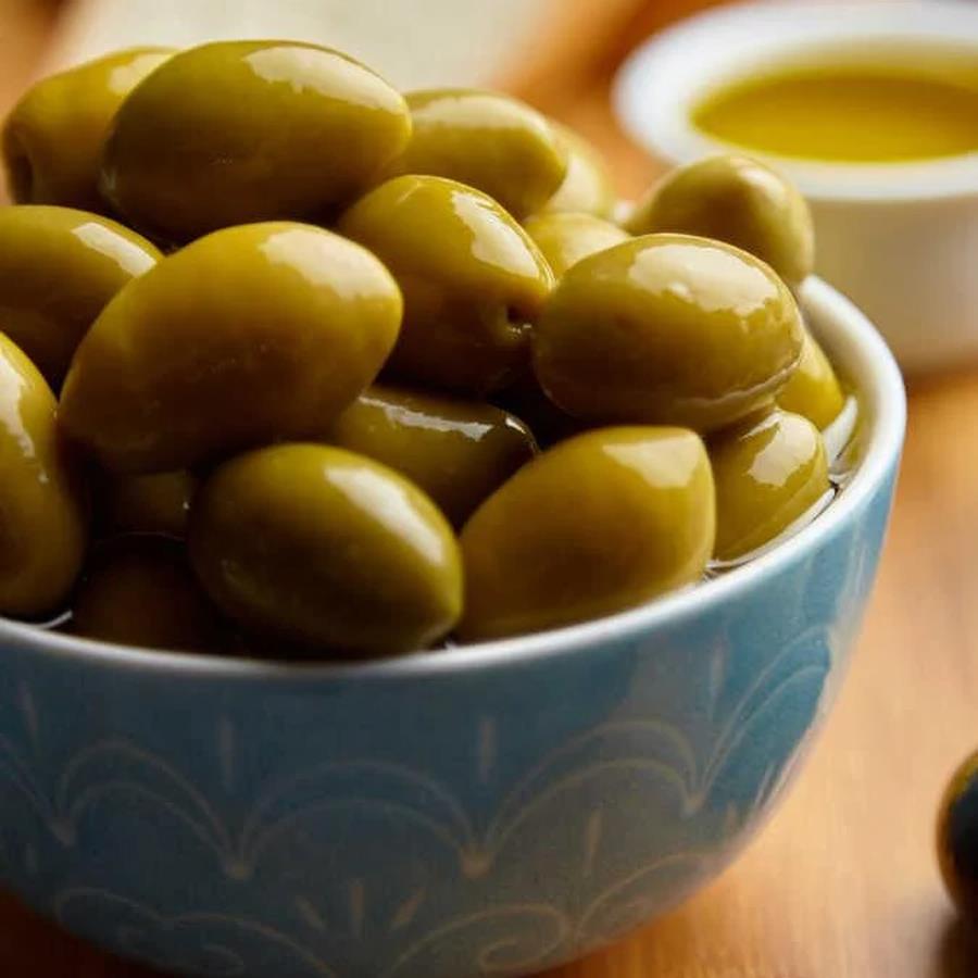 The Mill Kokteyl Yeşil Zeytin 350 gr Cam Kavanoz 
