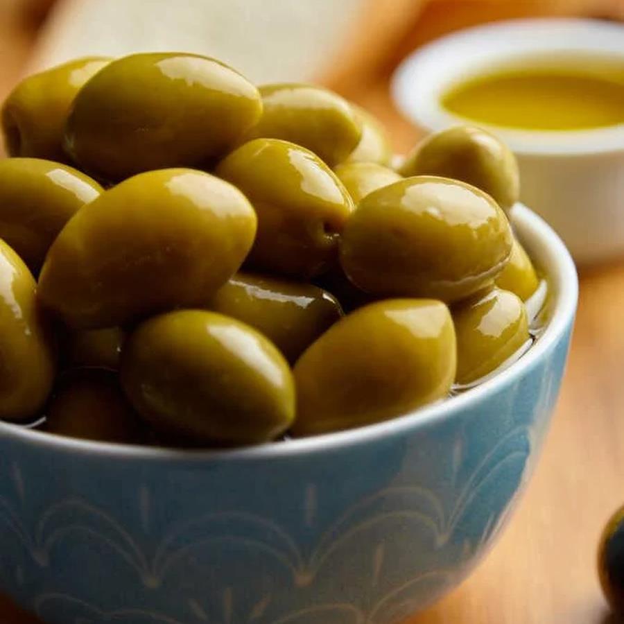 The Mill Kokteyl Yeşil Zeytin 700 gr Cam Kavanoz 