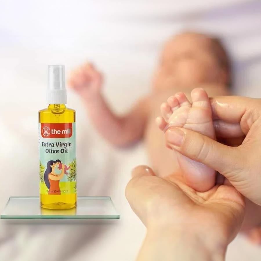 The Mill Natürel Sızma Soğuk Sıkım Zeytinyağı Sprey Şişe 100 ml 