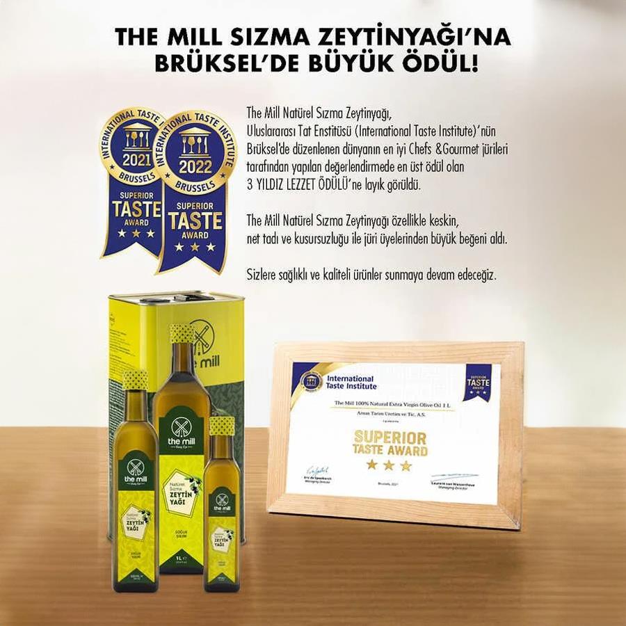The Mill Natürel Sızma Soğuk Sıkım Zeytinyağı Sprey Şişe 100 ml 