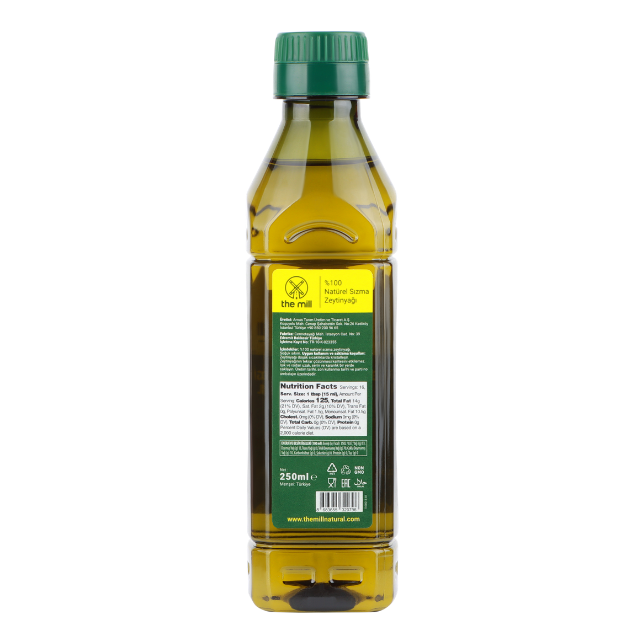The Mill Natürel Sızma Soğuk Sıkım Zeytinyağı - 250 ml Pet Şişe