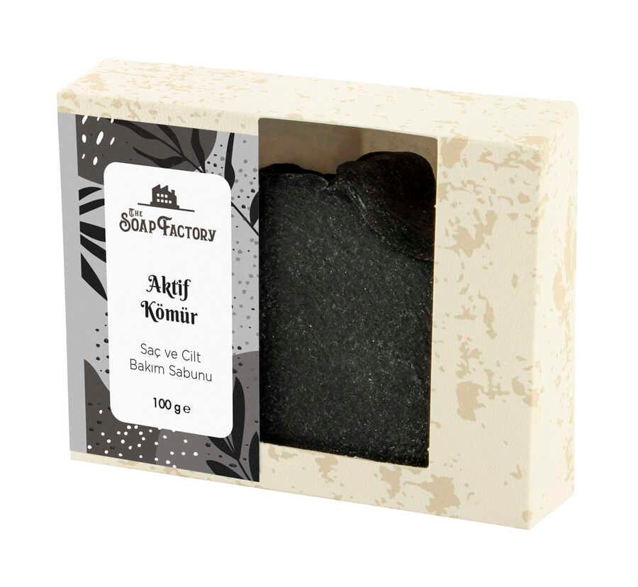 The Soap Factory Artizan Seri Kömür Sabunu 100 g x 3 Adet 