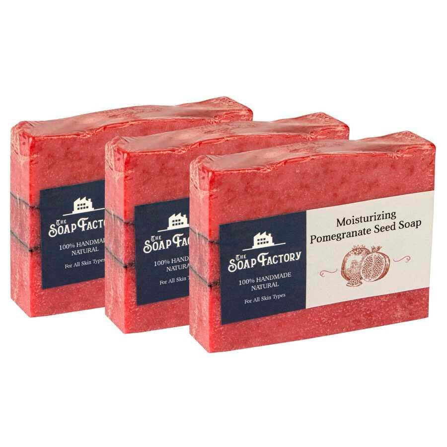 The Soap Factory Artizan Seri Nar Çekirdeği Sabunu 110 g x 3 Adet