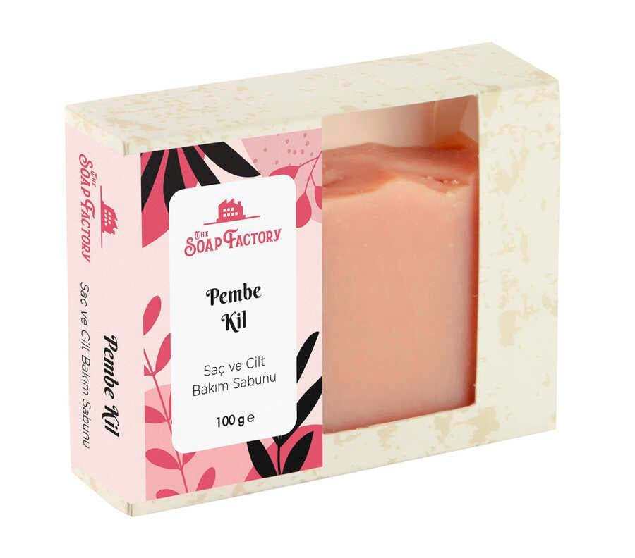 The Soap Factory Artizan Seri Pembe Kil Sabunu 100 g x 3 Adet