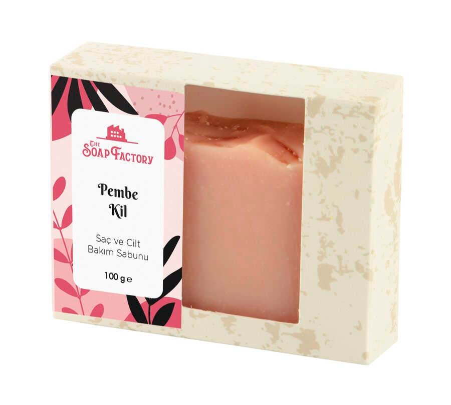 The Soap Factory Artizan Seri Pembe Kil Sabunu 100 g x 3 Adet