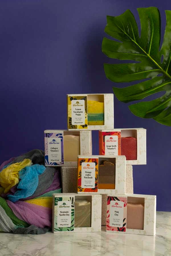 The Soap Factory Artizan Seri Pembe Kil Sabunu 100 g x 3 Adet