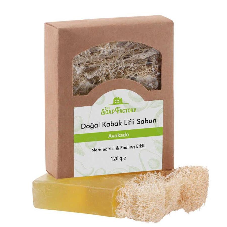 The Soap Factory Doğal Kabak Lifi Avokado Sabunu 120 g 
