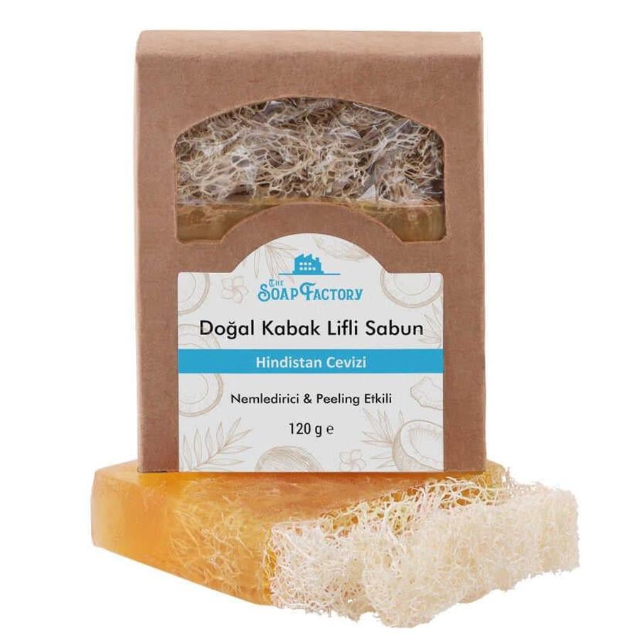 The Soap Factory Doğal Kabak Lifi Hindistan Cevizi Sabunu 120 g 