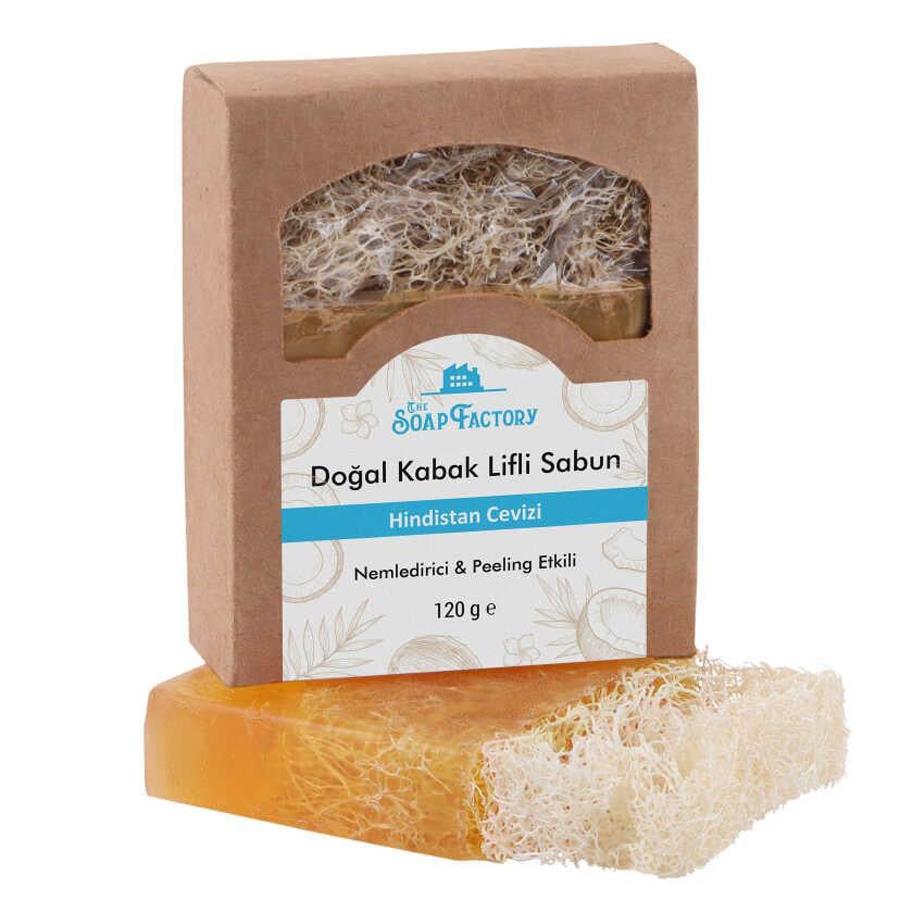The Soap Factory Doğal Kabak Lifi Hindistan Cevizi Sabunu 120 g 