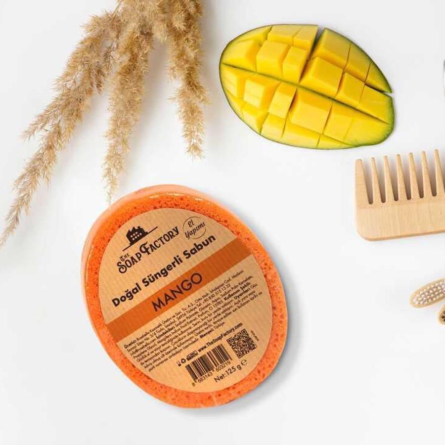The Soap Factory Doğal Süngerli Mango Sabunu 125 g 