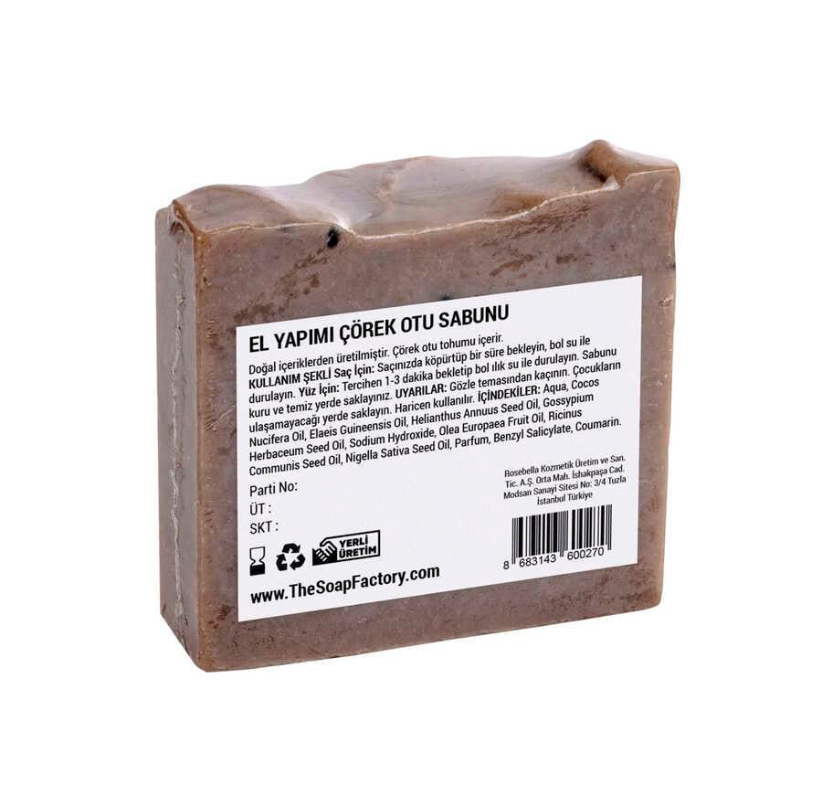The Soap Factory İpek Seri El Yapımı Çörek Otu Sabunu 100 g x 3 Adet (Toplam 300 g) 