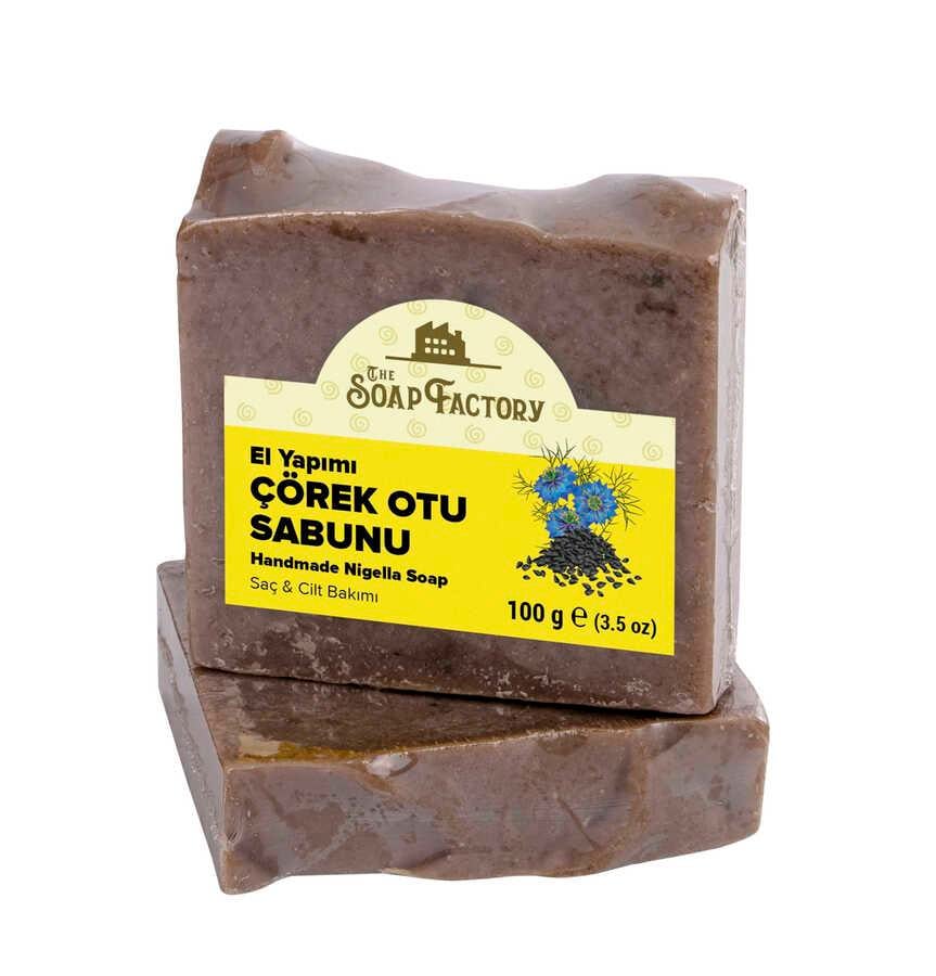 The Soap Factory İpek Seri El Yapımı Çörek Otu Sabunu 100 g x 3 Adet (Toplam 300 g) 