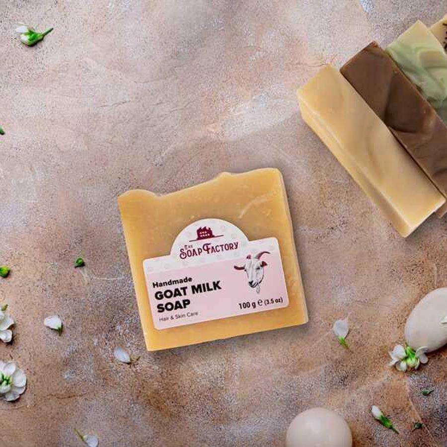 The Soap Factory İpek Seri El Yapımı Keçi Sütü Sabunu 100 g 