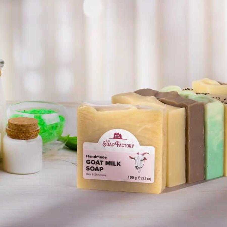 The Soap Factory İpek Seri El Yapımı Keçi Sütü Sabunu 100 g 