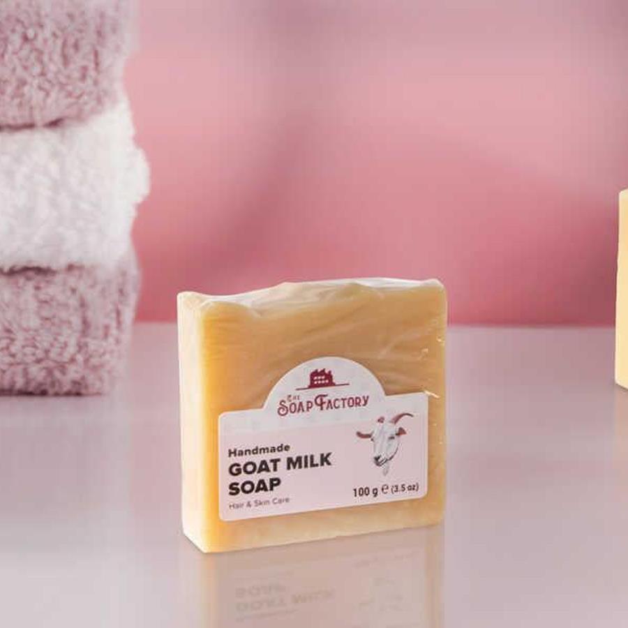 The Soap Factory İpek Seri El Yapımı Keçi Sütü Sabunu 100 g 