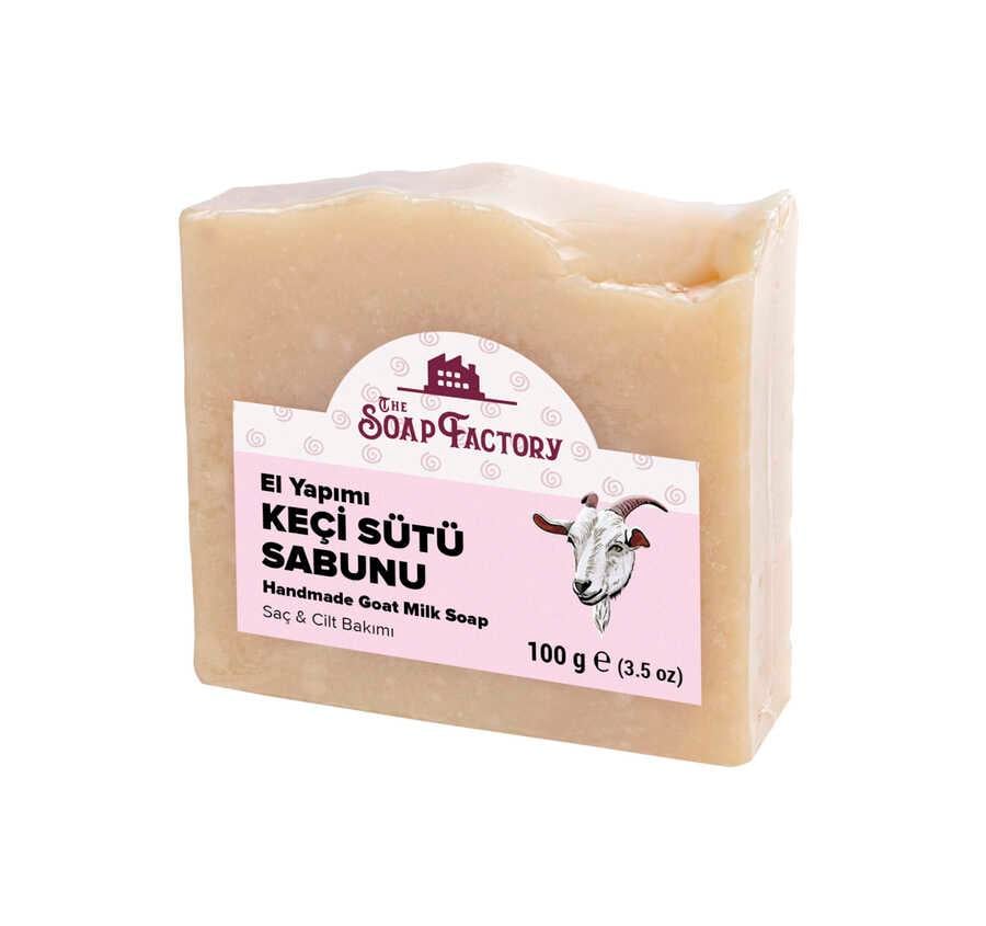 The Soap Factory İpek Seri El Yapımı Keçi Sütü Sabunu 100 g x 3 Adet (Toplam 300 g) 