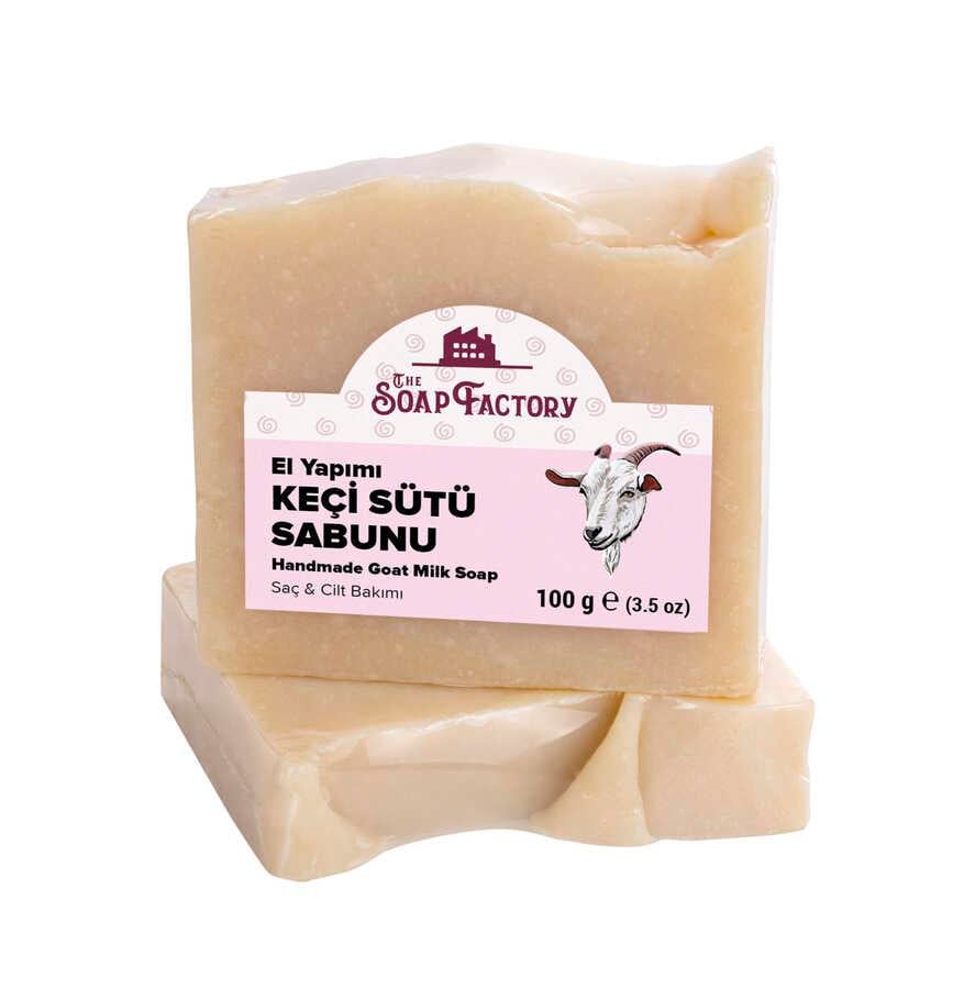 The Soap Factory İpek Seri El Yapımı Keçi Sütü Sabunu 100 g x 3 Adet (Toplam 300 g) 