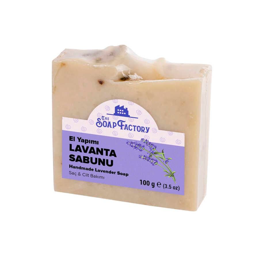 The Soap Factory İpek Seri El Yapımı Lavanta Sabunu 100 g x 3 Adet (Toplam 300 g) 