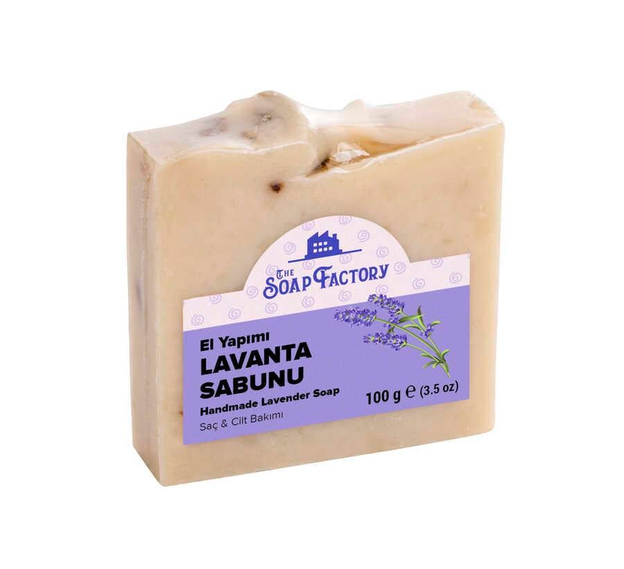 The Soap Factory İpek Seri El Yapımı Lavanta Sabunu 100 g x 3 Adet (Toplam 300 g) 