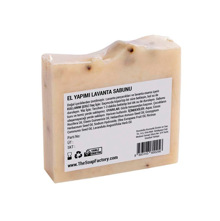 The Soap Factory İpek Seri El Yapımı Lavanta Sabunu 100 g x 3 Adet (Toplam 300 g) 