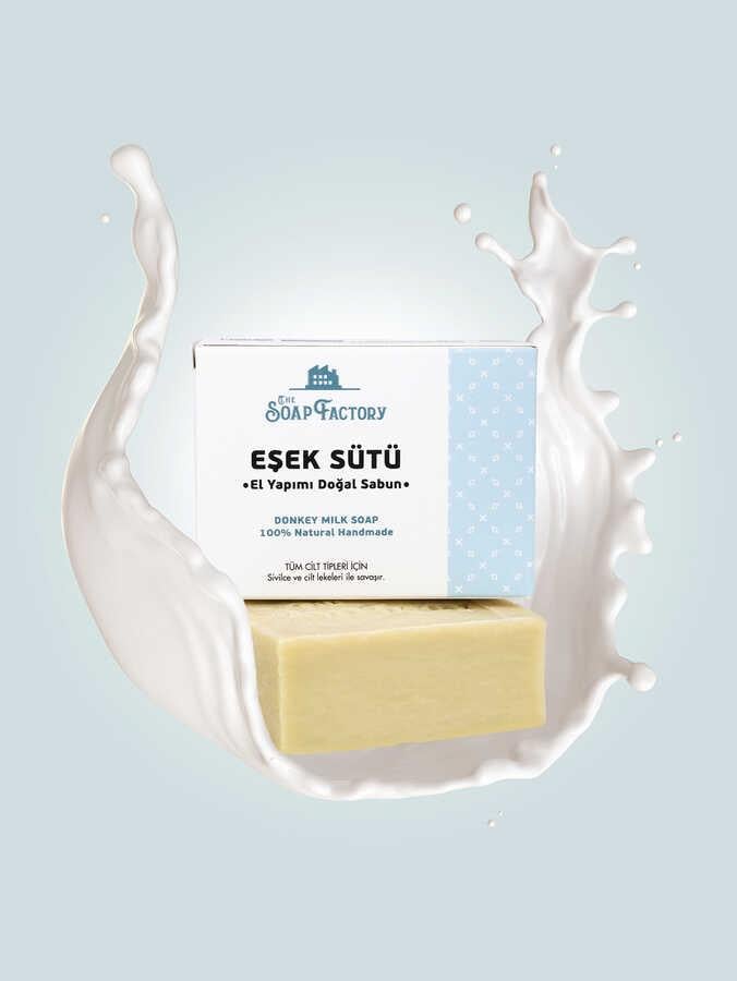 The Soap Factory Klasik Seri El Yapımı Eşek Sütü Sabunu 110 g x 3 Adet (Toplam 330 g) 