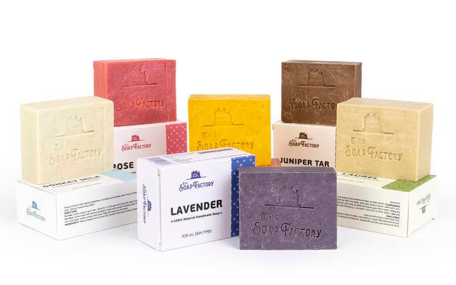 The Soap Factory Klasik Seri El Yapımı Gül Yaprağı Sabunu 110 g x 3 Adet (Toplam 330 g)