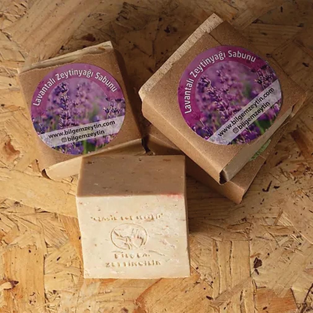 Bilgem Zeytin - Lavantalı Katı Zeytinyağ Sabunu
