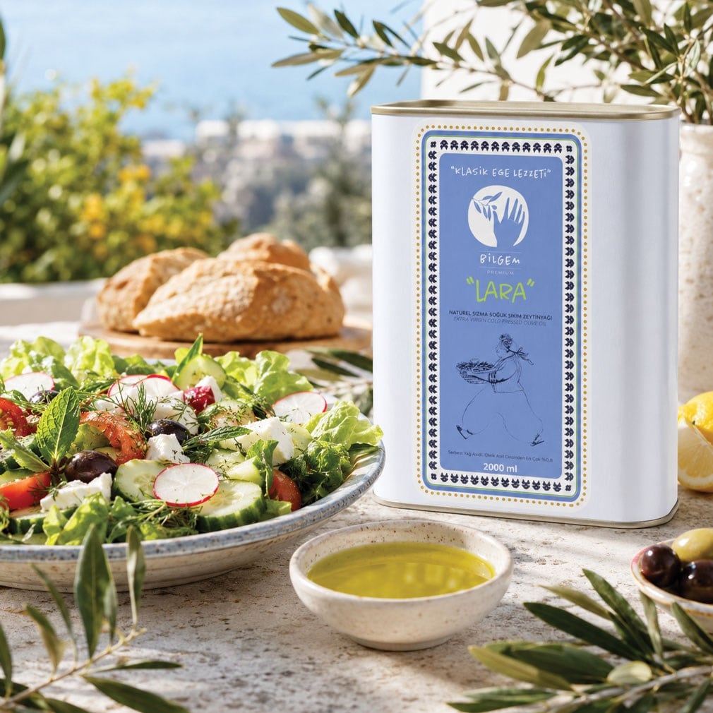 Kaan - Organik Erken Hasat Naturel Sızma Zeytinyağı 4x5 lt (4'lü Paket)