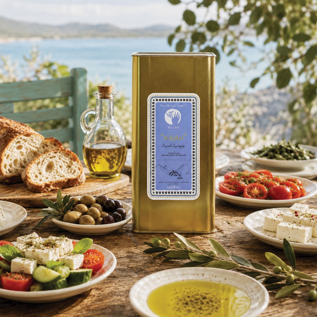 Kaan - Organik Olgun Hasat Naturel Sızma Zeytinyağı 5 lt