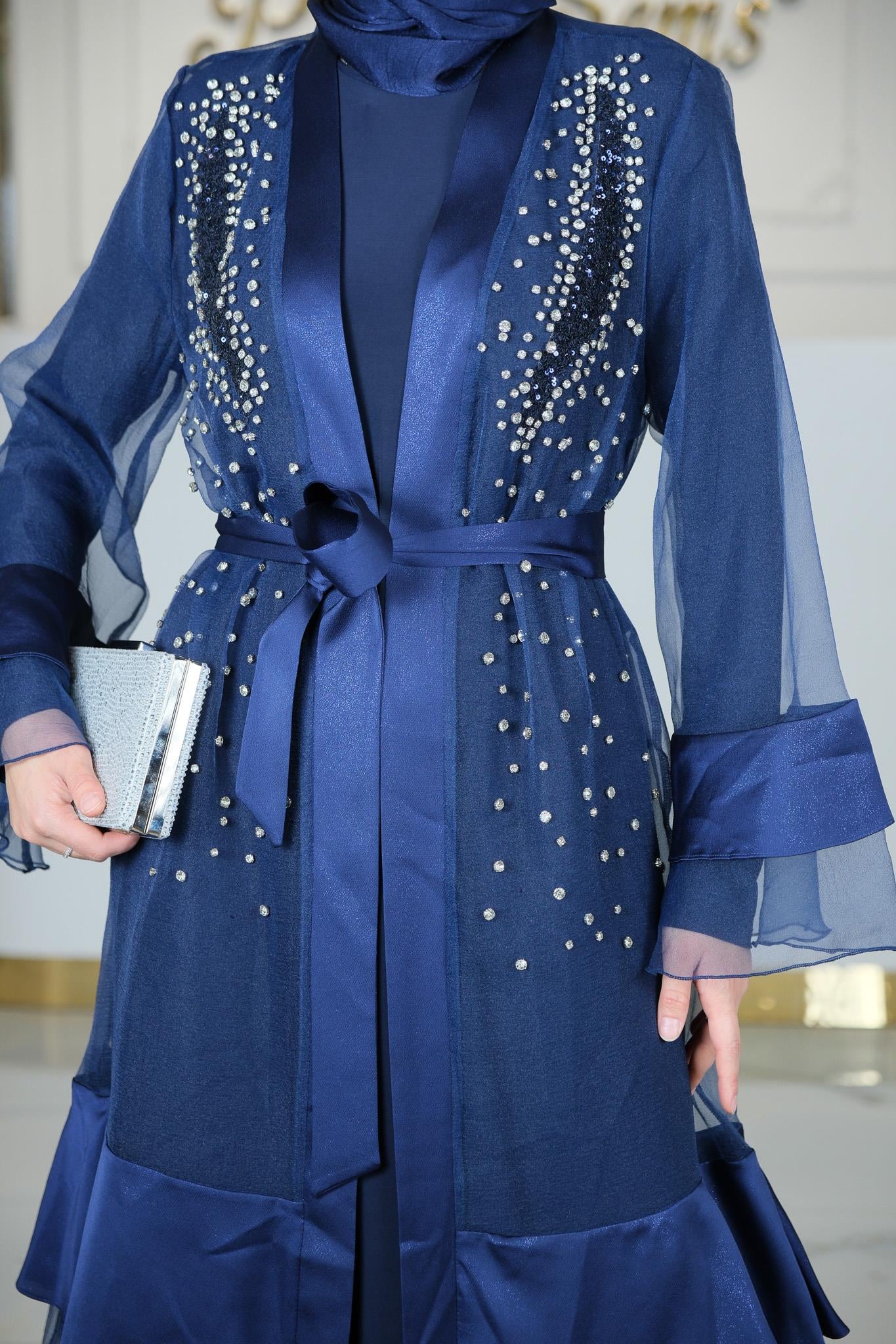 ABAYA LACİVERT