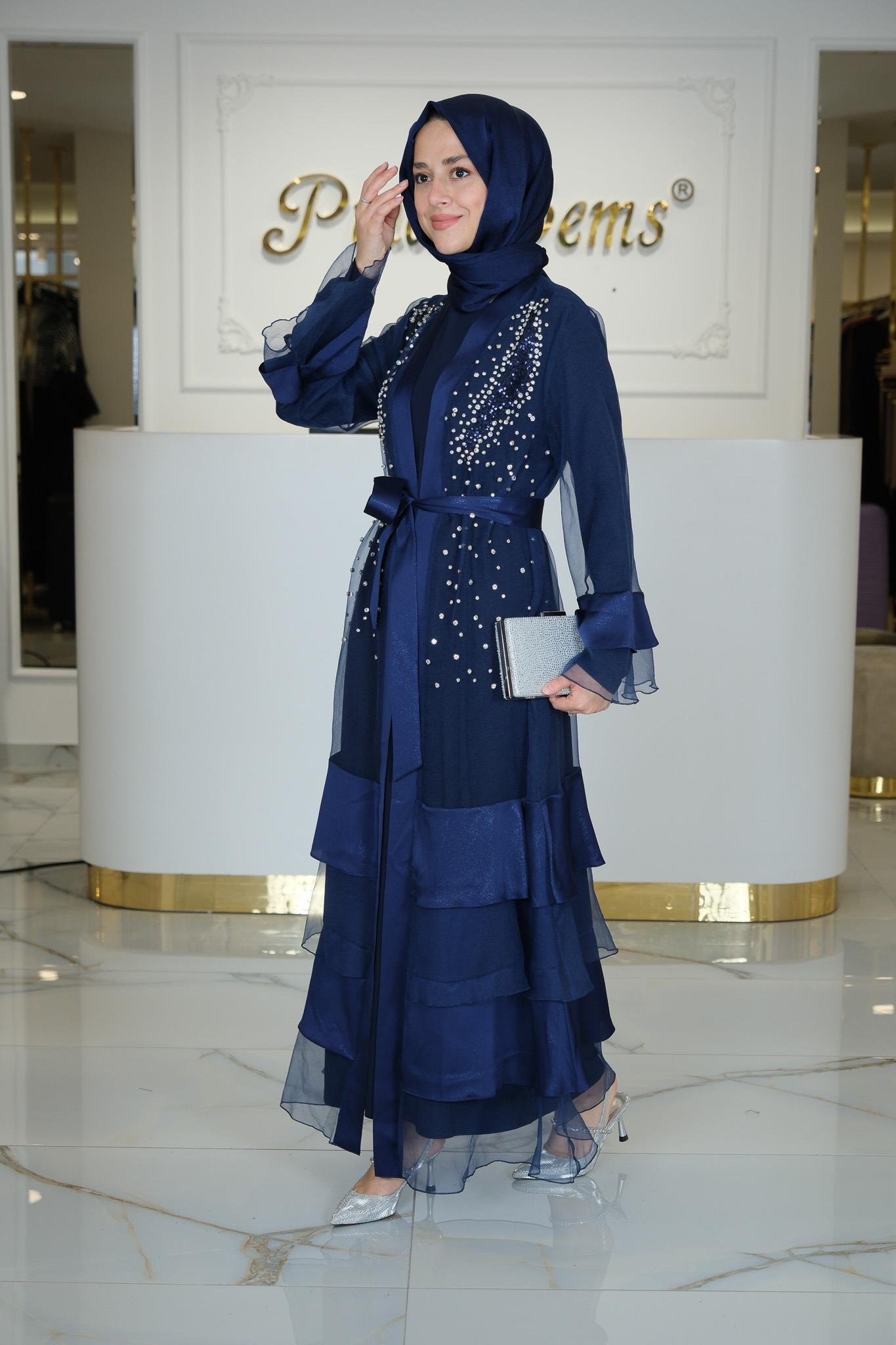 ABAYA LACİVERT