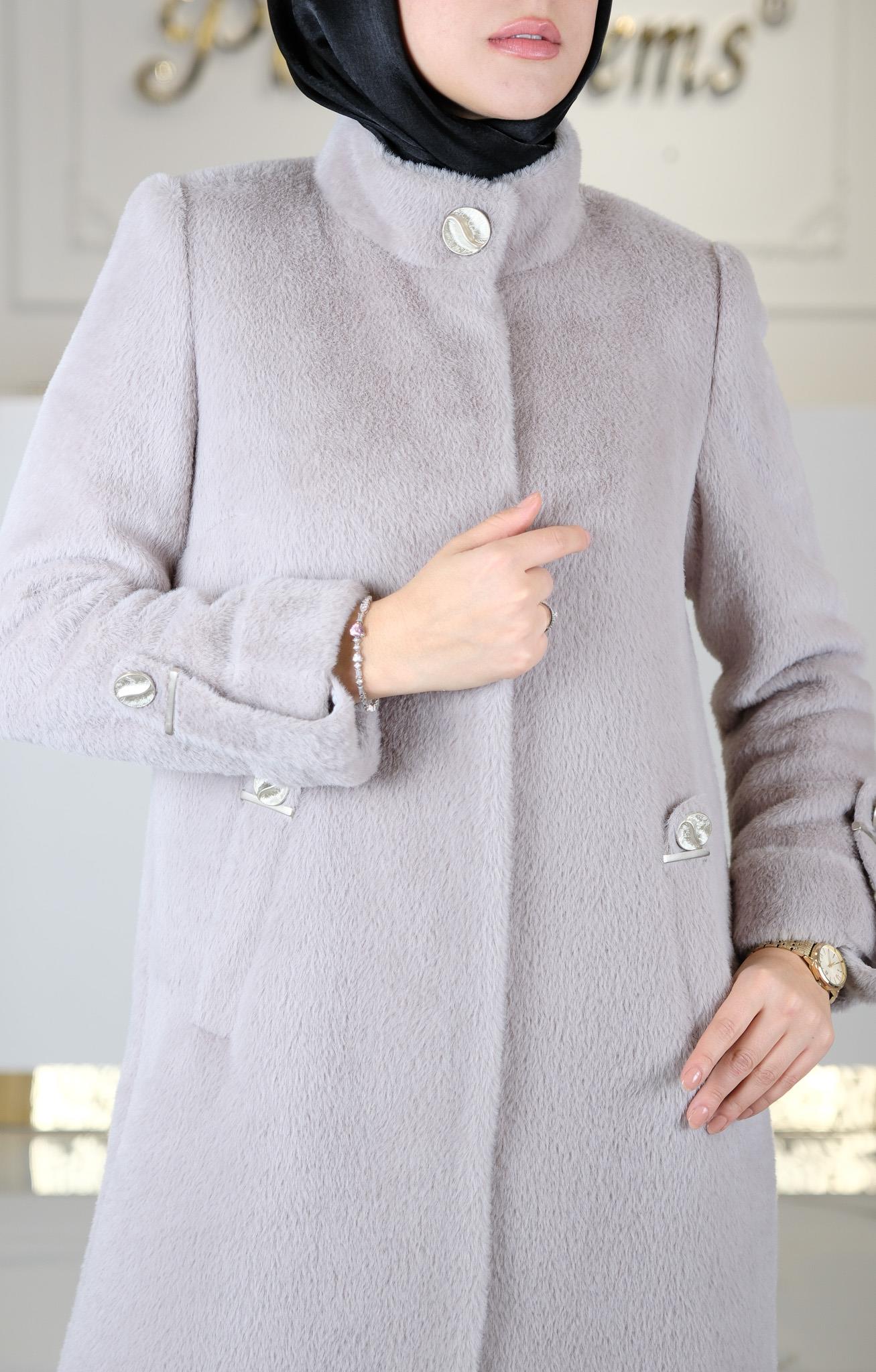 ANGORA KABAN GRİ