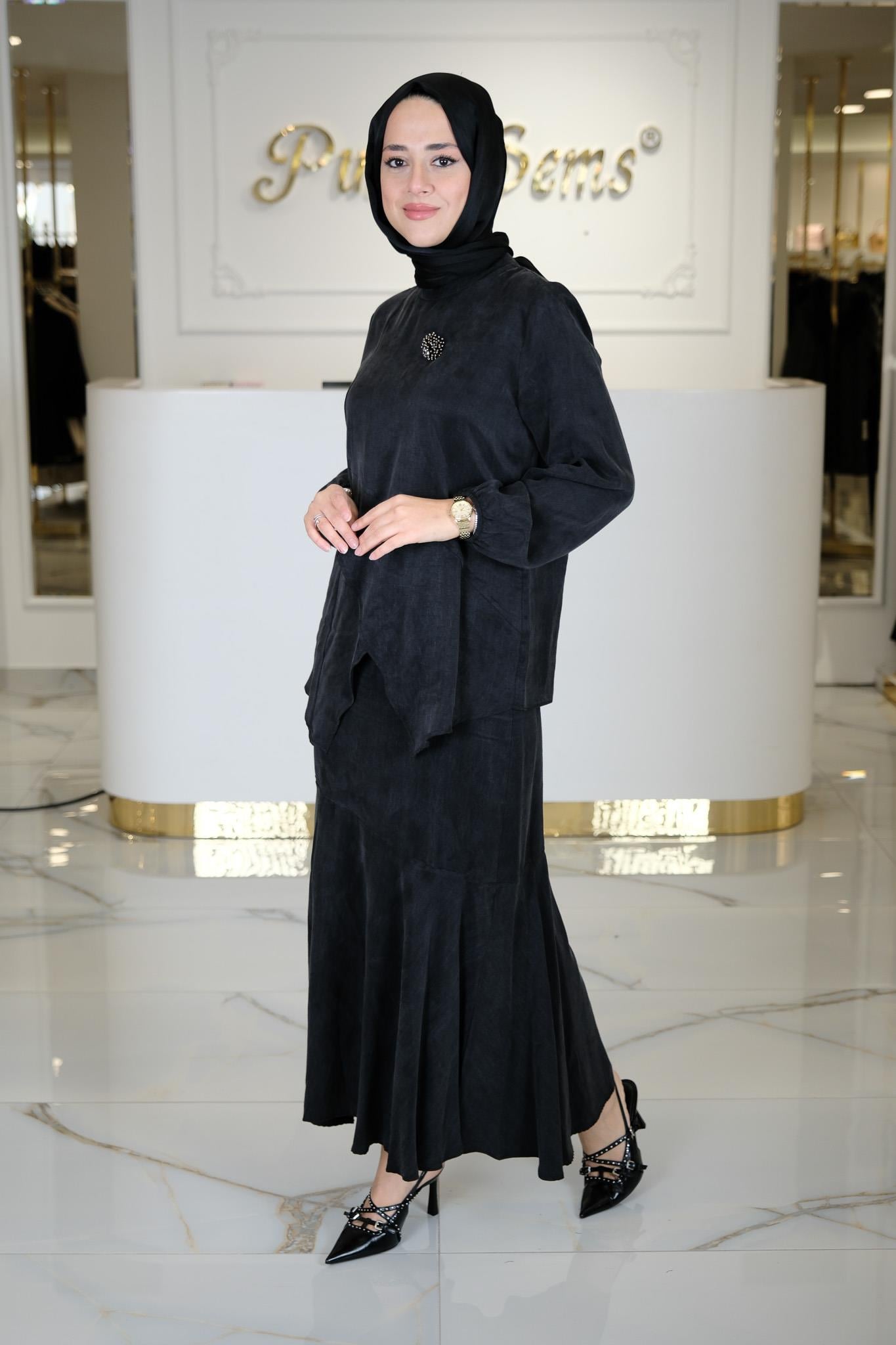 ETEKLİ TAKIM SIYAH