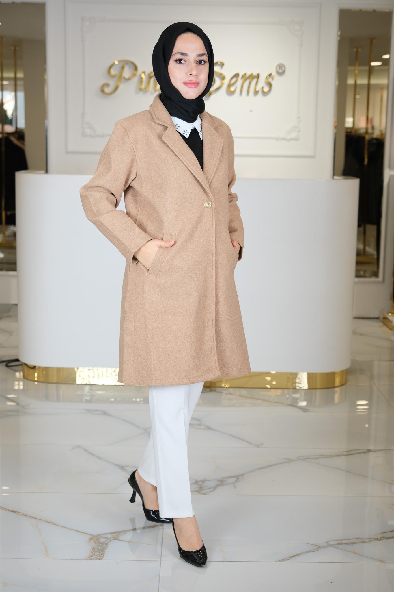 FLANEL KABAN CAMEL