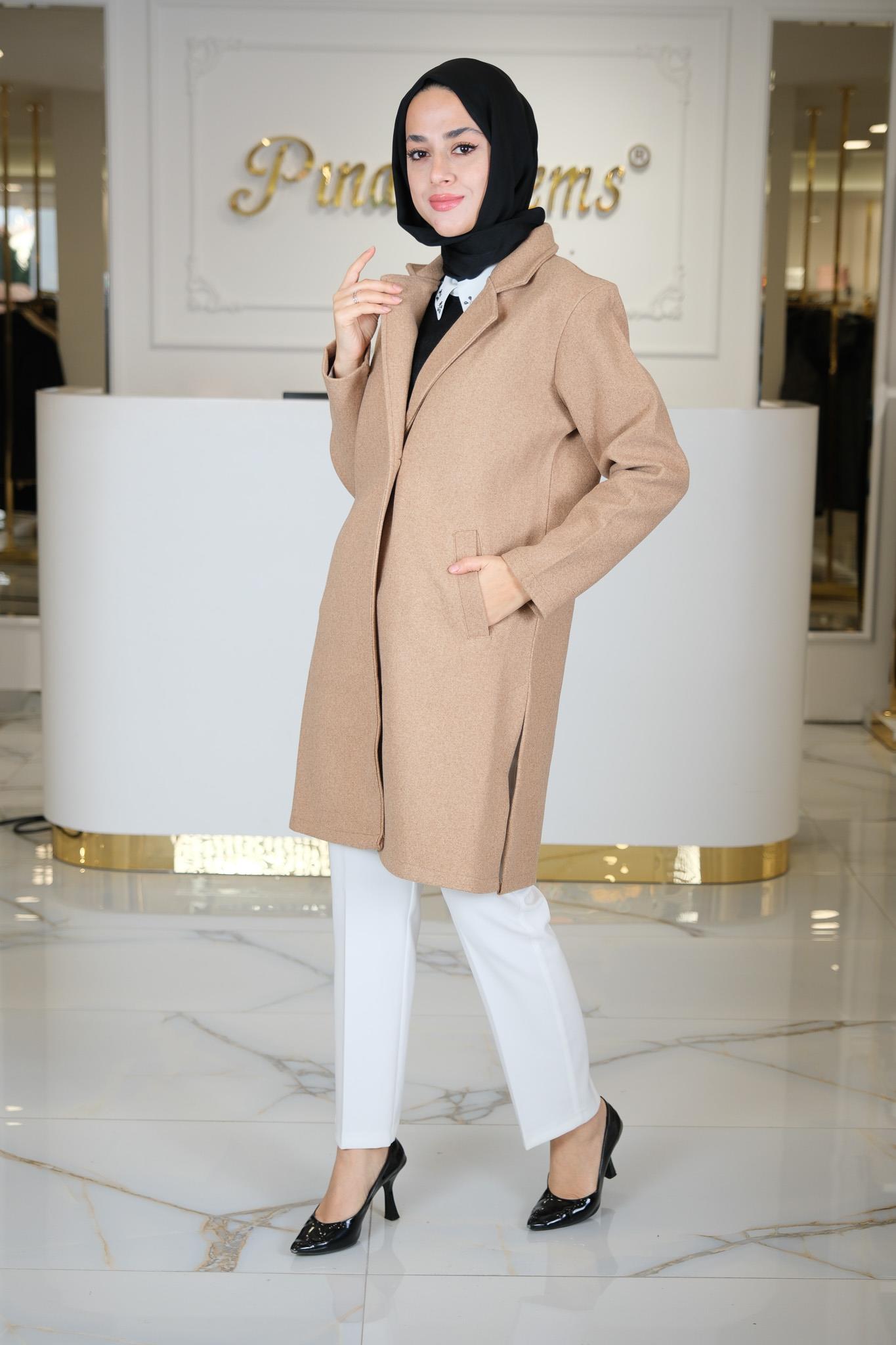 FLANEL KABAN CAMEL
