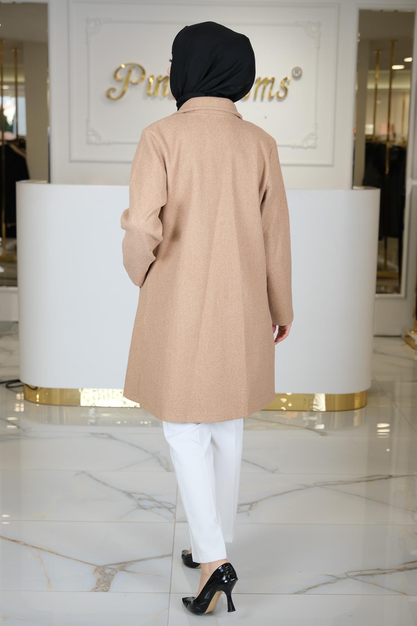 FLANEL KABAN CAMEL